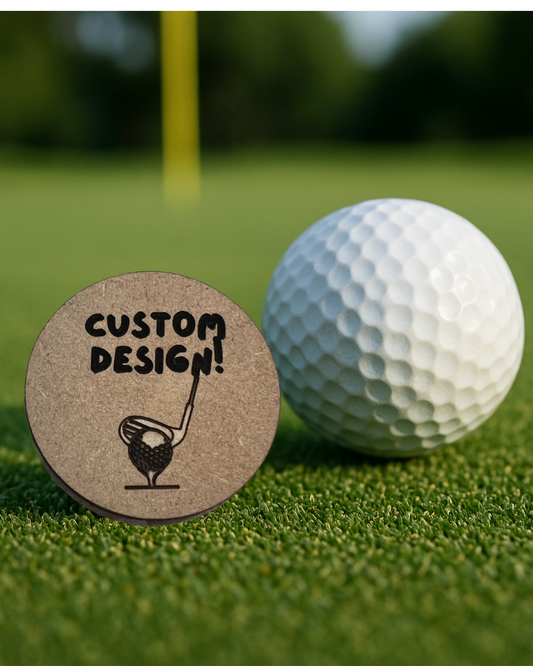 Golf Ball Marker-Create Your Own Custom Design