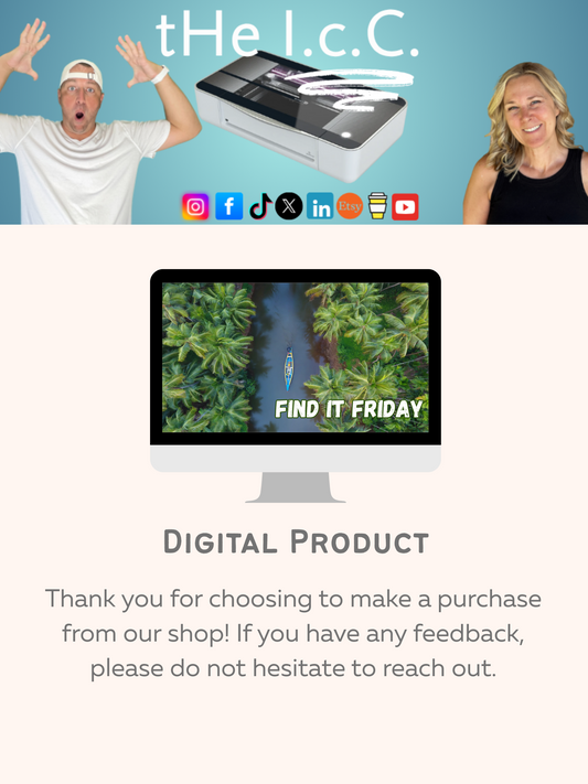 Find it Friday Canva Slides