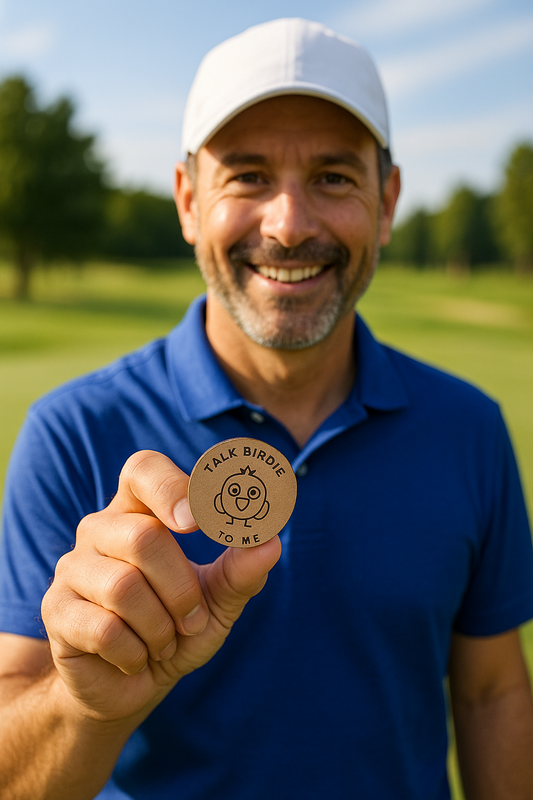 Golf Ball Marker-"Talk Birdie to Me"