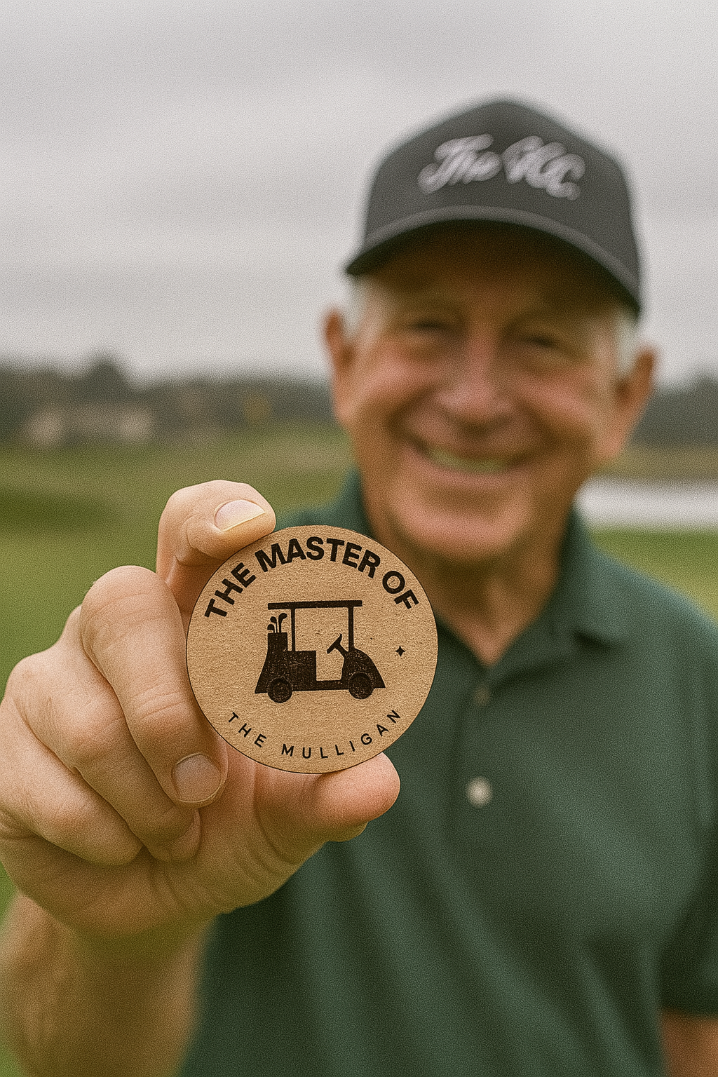Golf Ball Markers-"The Master of the Mulligan" (Golf Cart)