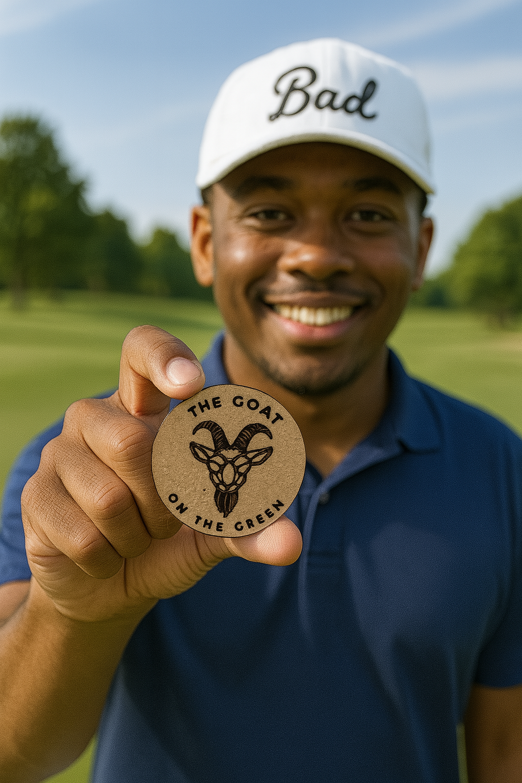 Golf Ball Marker-"The Goat of the Green"