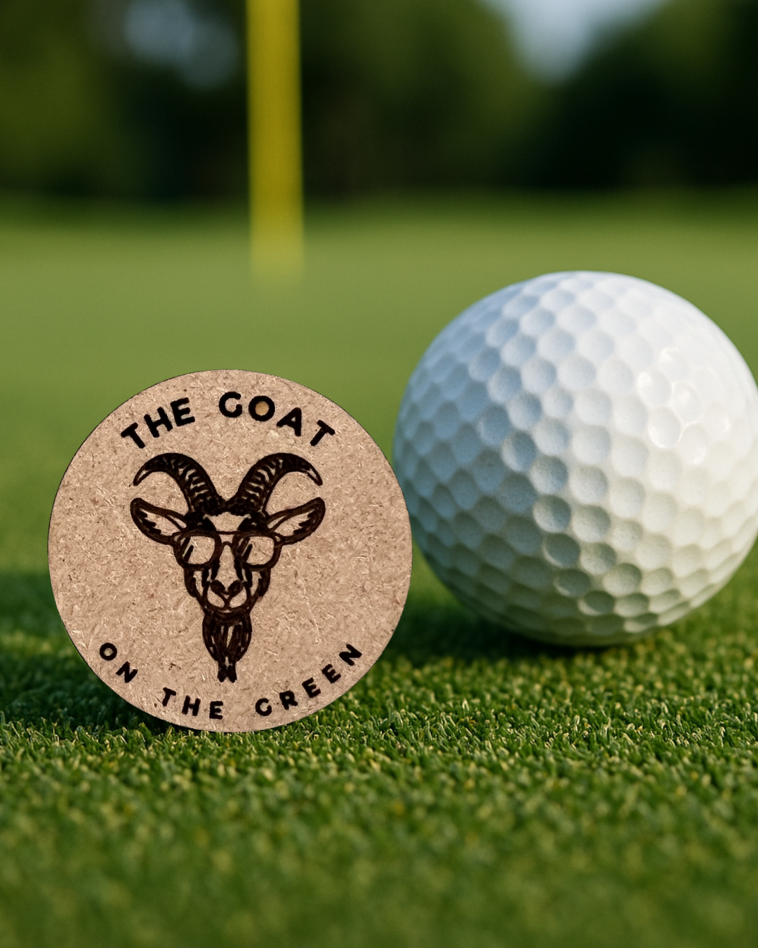 Golf Ball Marker-"The Goat of the Green"